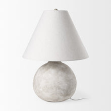 Load image into Gallery viewer, 25" Tan Novelty Table Lamp With Bell Shade

