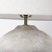 Load image into Gallery viewer, 25" Tan Novelty Table Lamp With Bell Shade
