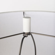 Load image into Gallery viewer, 31" White Novelty Table Lamp With Drum Shade
