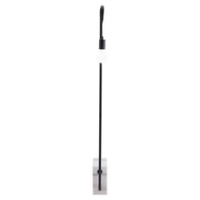 Load image into Gallery viewer, Industrial Marble Bulb Floor Lamp - Black And White
