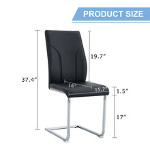 Load image into Gallery viewer, Modern Dining Chairs With High Backrest And Sturdy Legs

