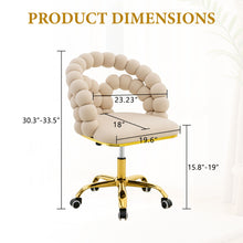 Load image into Gallery viewer, Puffy Bubble, Ball Chain Accent Chair With 5 Claw Casters
