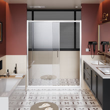 Load image into Gallery viewer, Sliding Shower Door With And Handle - Chrome
