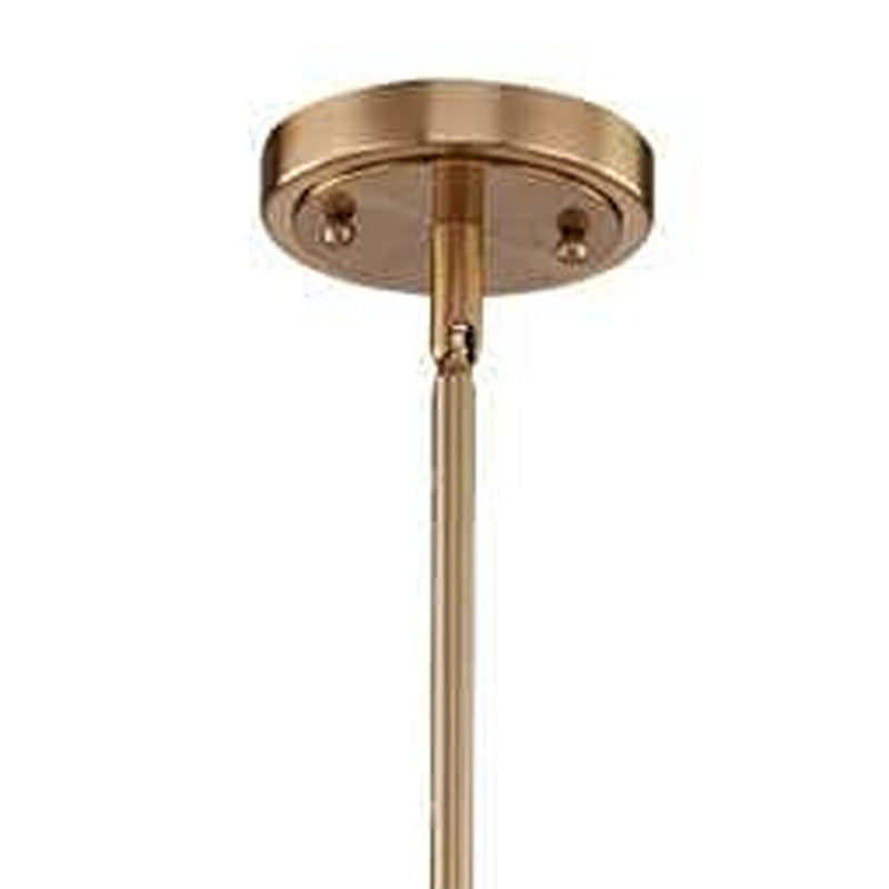 Metal Kitchen Island Dimmable Chandelier With Shades - Gold