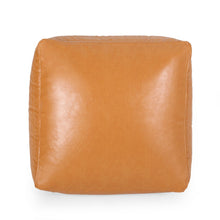 Load image into Gallery viewer, Bambo - Rectangle Pouf Ottoman Floor Cushion - Caramel
