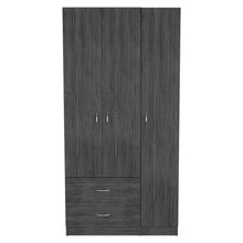 Load image into Gallery viewer, Two Drawer Combo Dresser - Dark Gray
