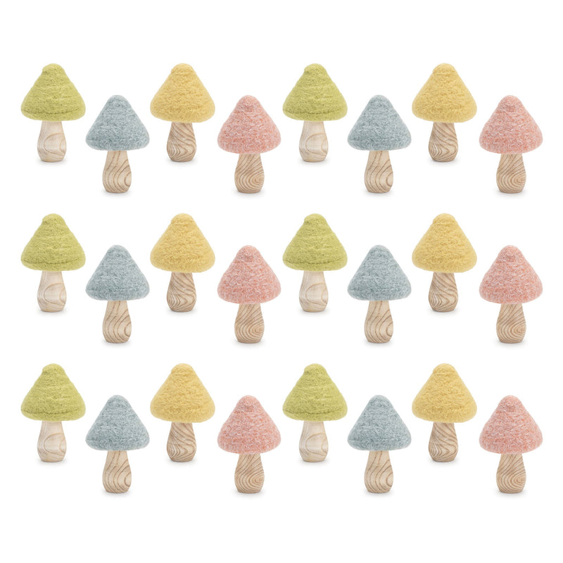 Figurine Tabletop Sculpture (Set of 8) - Beige