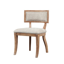 Load image into Gallery viewer, Classic Dining Chair With Curved Back (Set of 2) - Beige / Light Natural
