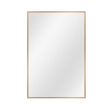 Load image into Gallery viewer, 36" Framed Metal Accent Mirror - Gold
