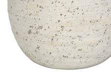 Load image into Gallery viewer, 20" Concrete Urn Table Lamp With Empire Shade - Cream
