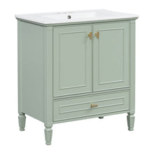 Load image into Gallery viewer, Freestanding Vanity With 1 Drawer &amp; 2 Soft Close Doors With Door Mounted Storage
