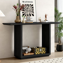 Load image into Gallery viewer, Console Table With Curved Corners And U Base Design
