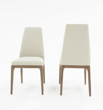Load image into Gallery viewer, Dining Chairs (Set of 2) - Gray / Walnut
