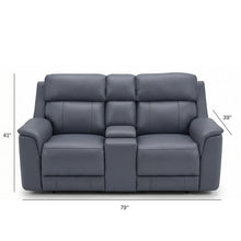 Load image into Gallery viewer, Oslo - Dual Power Reclining Loveseat With Console
