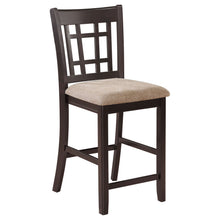 Load image into Gallery viewer, Lattice Back Counter Height Stools (Set of 2)
