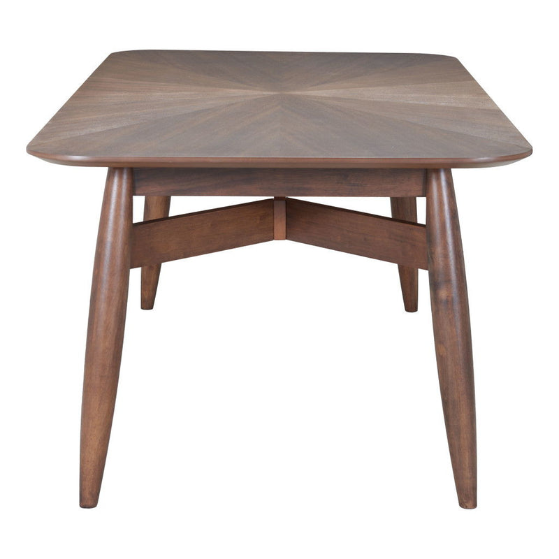 78" Solid Wood Dining Table - Espresso