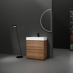 Modern Freestanding Bathroom Vanities With Single Sink Combo