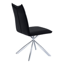 Load image into Gallery viewer, Tufted And Upholstered Faux Leather Dining Parsons Chairs (Set of 2) - Black
