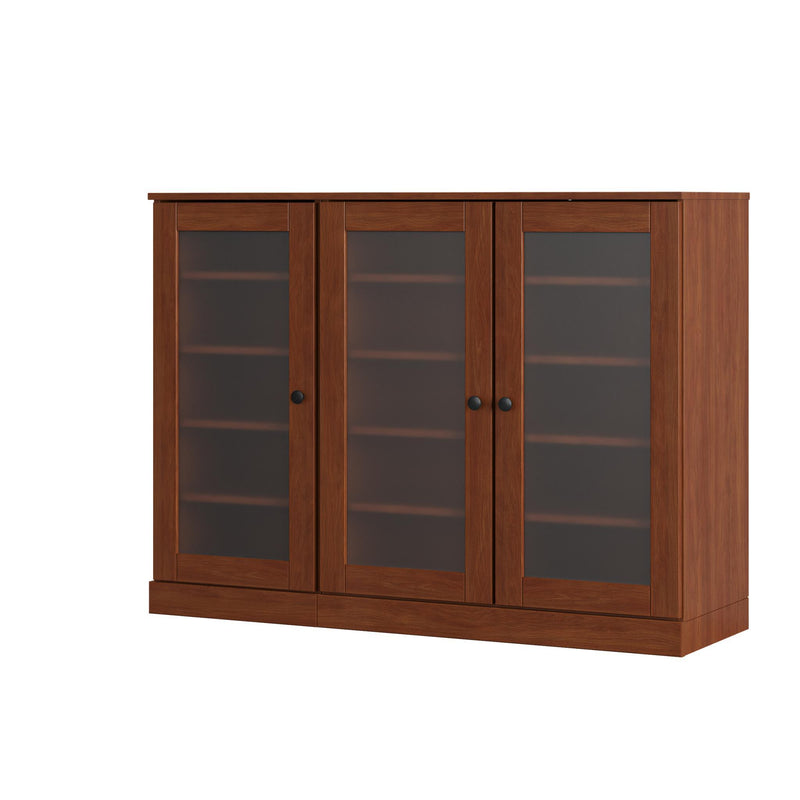 Solid Woodshoe Storage Cabinet (756032) - Coffee