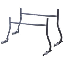 Load image into Gallery viewer, Heavy Duty Extendable Steel Truck Ladder Rack (Set of 2) - Black
