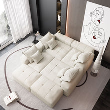 Load image into Gallery viewer, Modern Oversized Diy Combination Modular Sectional Sofa With Pillows
