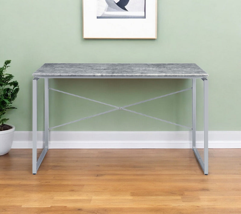 47" Writing Desk - Gray