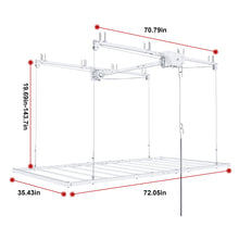 Load image into Gallery viewer, Overhead Garage Storage Rack For Ceilings

