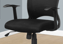 Load image into Gallery viewer, Office Chair, Adjustable Height, Swivel, Ergonomic, Armrests, Mesh - Black
