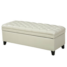Load image into Gallery viewer, Juliana - Storage Ottoman With Birch Legs
