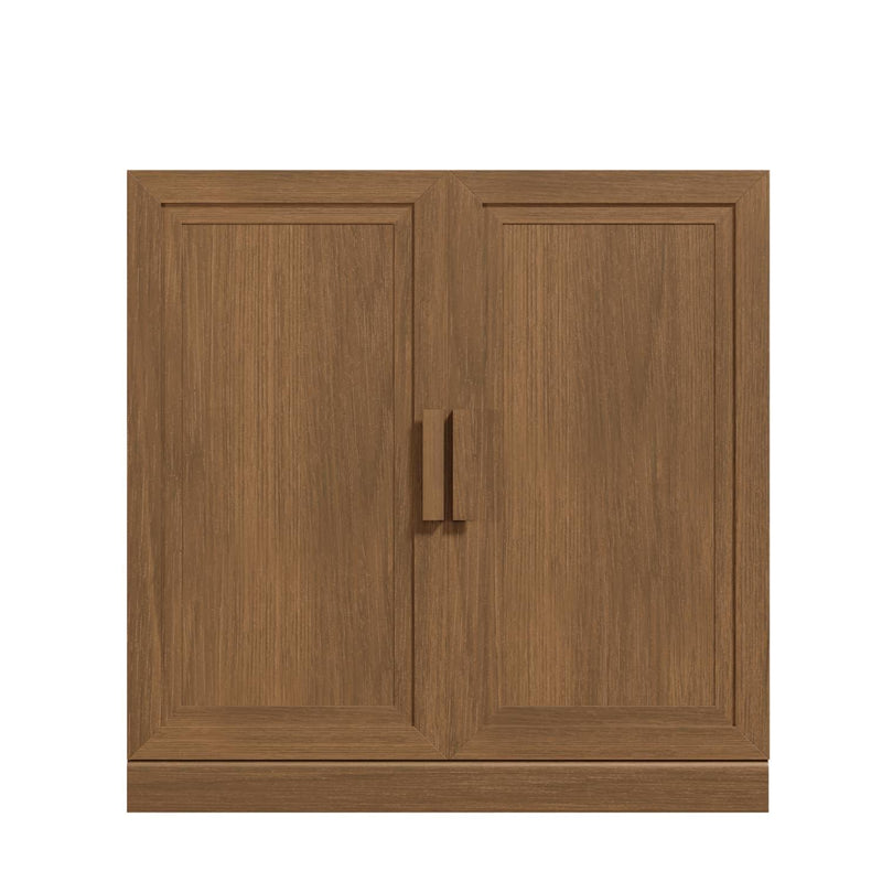 Wood Accent Cabinet With Two Doors (755767) - Brown