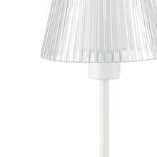 Load image into Gallery viewer, USB Table Lamp With Empire Shade - White
