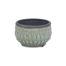 Load image into Gallery viewer, Ceramic Round Pot Planter - Blue
