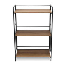 Load image into Gallery viewer, Three Tier Etagere Bookcase (738648) - Brown

