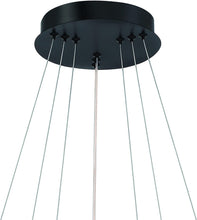 Load image into Gallery viewer, Candle Style 3 Light Metal LED Dimmable Chandelier - Black
