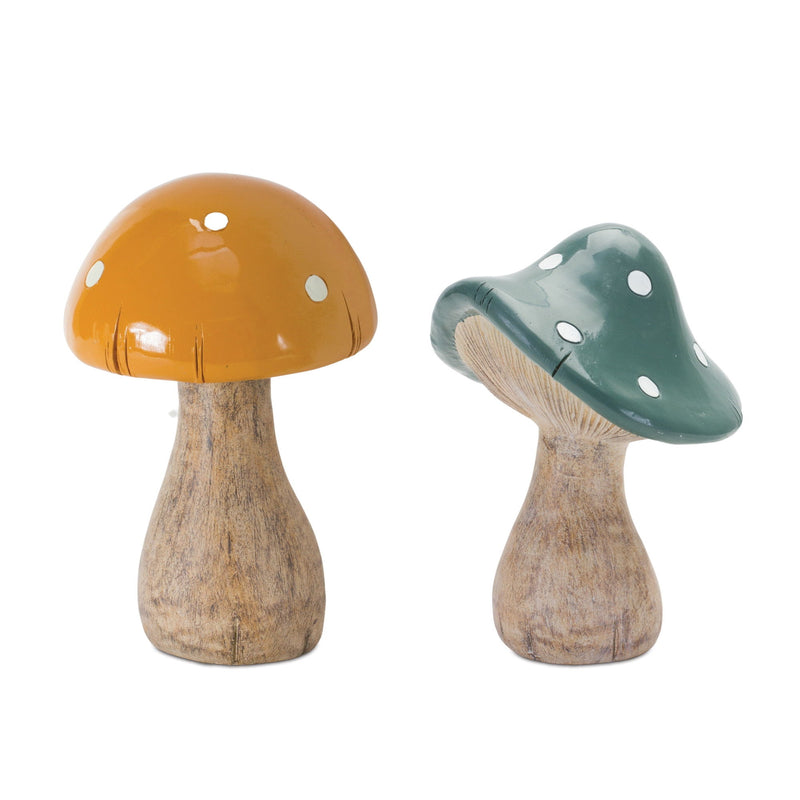 Figurine Tabletop Sculpture (Set of 2) (593000) - Green