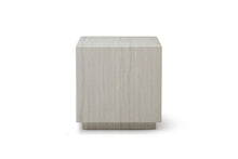 Load image into Gallery viewer, Marble Square Block End Table - Beige

