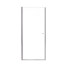 Load image into Gallery viewer, Semi Frameless Circular Pivot Shower Door With 1 / 4" Sgcc Tempered Glass
