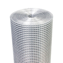 Load image into Gallery viewer, Galvanized Hardware Cloth, Chicken Wire Fence Roll For Garden And Animal Enclosures - Silver
