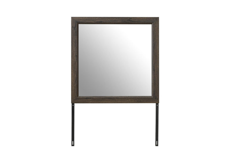 Wood Dresser Mount Framed (766545) - Dark Brown