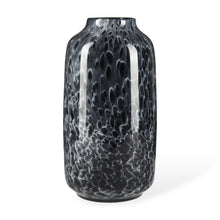 Load image into Gallery viewer, Mottled Cylinder Table Vase (608285) - Black
