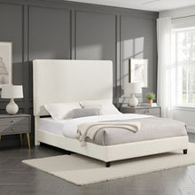 Load image into Gallery viewer, Upholstered Headboard Platform Bed
