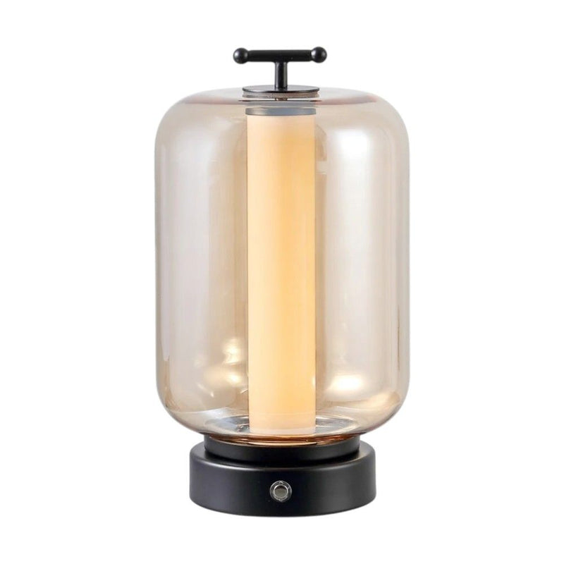 Lantern USB Table Lamps (Set of 2) - Black