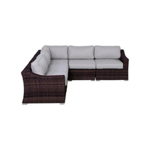 Load image into Gallery viewer, Outdoor Wicker Sofa Seating Group With Cushions
