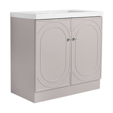 Load image into Gallery viewer, Contemporary Freestanding Bathroom Vanity With Resin Sink &amp; Soft-Close Cabinet Doors
