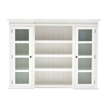Load image into Gallery viewer, Bookcase With Doors Drawers Baskets - White
