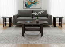 Load image into Gallery viewer, 36" Coffee Table With Shelf (Set of 3) - Brown
