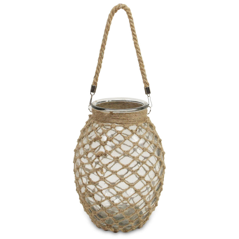 Glass Decorative Bottle (488170) - Brown