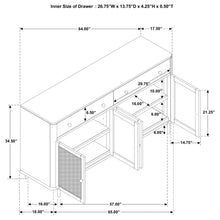 Load image into Gallery viewer, Benson - 2 Drawer Sideboard - Sand
