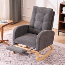 Load image into Gallery viewer, Accent Rocking Chair With Footrest, High Back

