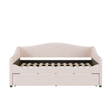 Load image into Gallery viewer, Upholstered Daybed With Light And Trundle
